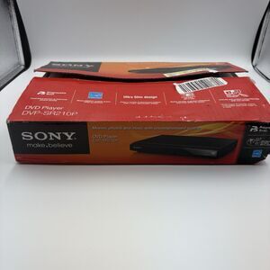 Sony DVP-SR510H DVD Player - Black Upscaling Player Hdmi 1080p Tested